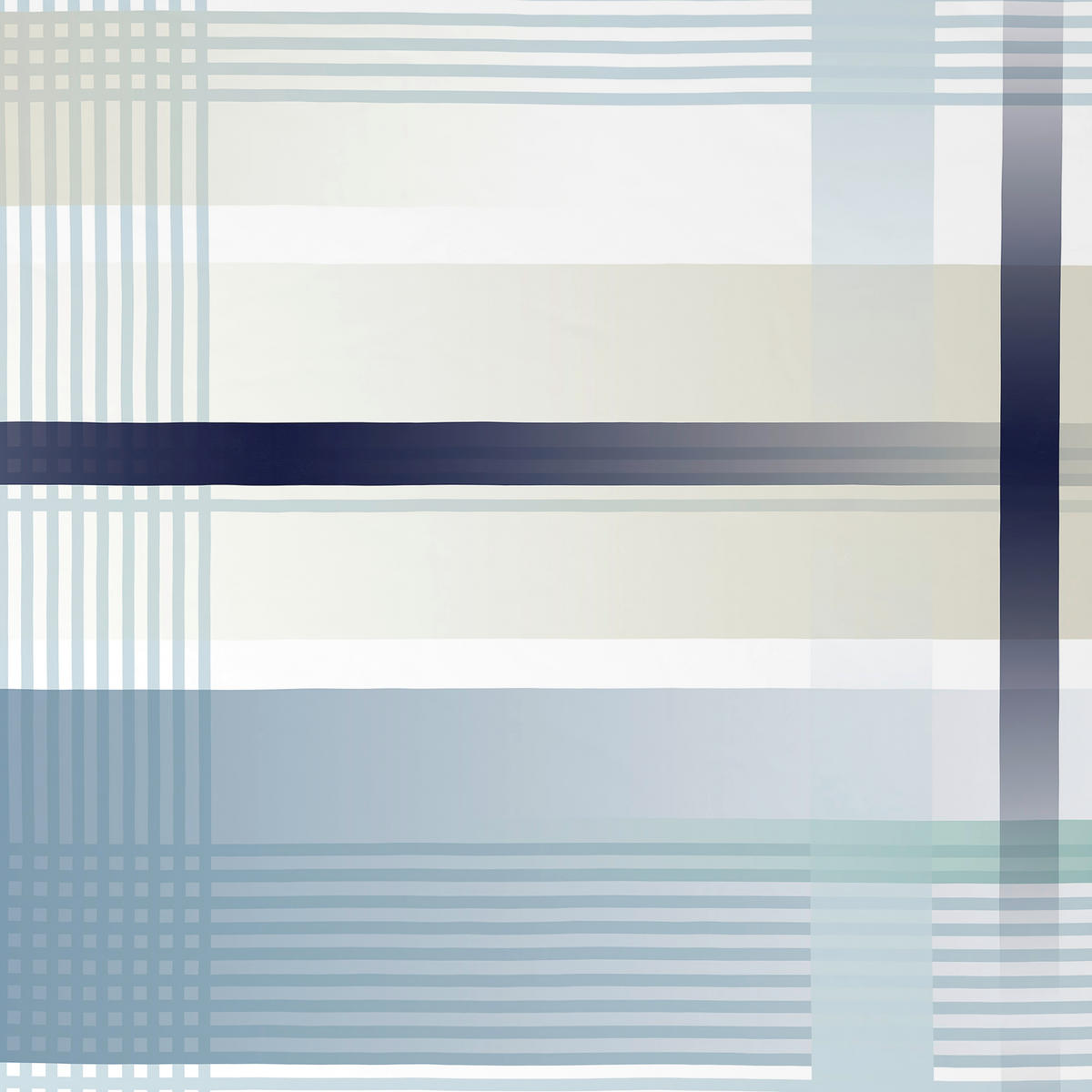 BETTWÄSCHE Flanell 135/200 cm  - Blau, Textil (135/200cm) - Novel