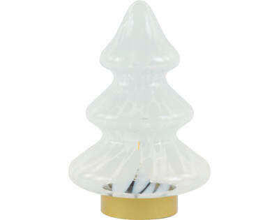LED-TISCHLEUCHTE 19/19/28 cm   - Klar, Basics, Glas (19/19/28cm) - Light & Living