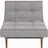 KŘESLO, šedá, textilie, - šedá/tmavě hnědá, Design, dřevo/textilie (90/79/115cm) - Innovation KŘESLO, šedá, textilie, - šedá/tmavě hnědá, Design, dřevo/textilie (90/79/115cm) - Innovation