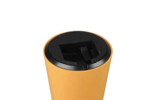 AKKU-TISCHLEUCHTE Lennon 13,6/21,5 cm   - Gelb, Trend, Kunststoff (13,6/21,5cm)