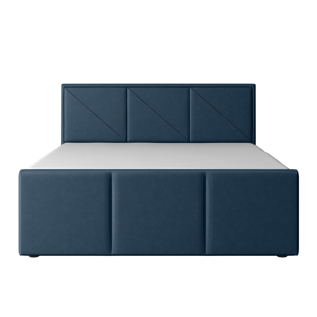 BOXSPRINGBETT 180/200 cm  in Blau  - Blau, Modern, Holz/Kunststoff (180/200cm) - MID.YOU