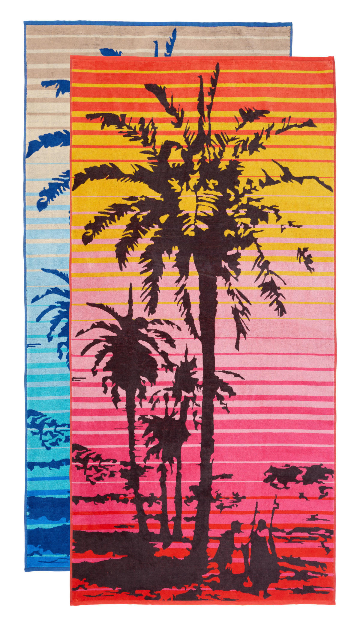 BRISAČA ZA NA PLAŽO  PALMA     90/180 cm        roza, pink  - roza/pink, Konvencionalno, tekstil (90/180cm) - Esposa