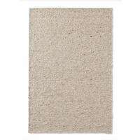 HANDWEBTEPPICH Wohnzimmer 130/190 cm Grau, Beige rechteckig  - Beige/Grau, KONVENTIONELL, Textil (130/190cm) - Linea Natura