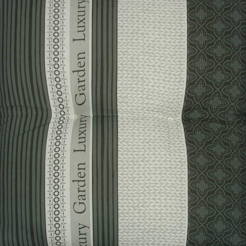 RELAXSESSELAUFLAGE  - Anthrazit/Creme, Design, Textil (50/7/170cm)
