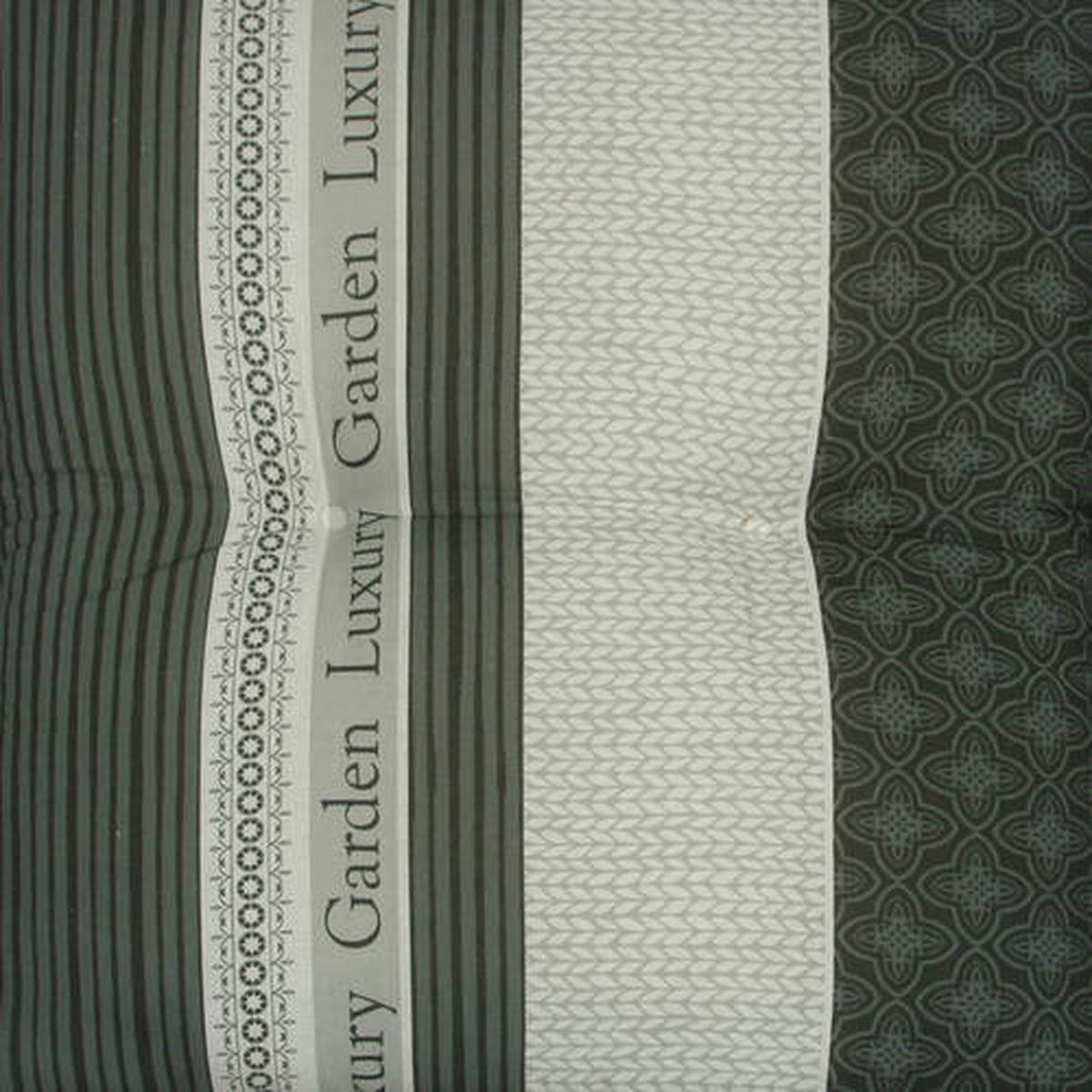 RELAXSESSELAUFLAGE in Anthrazit, Creme, Schwarz, Weiß  - Anthrazit/Creme, Design, Textil (50/7/170cm)
