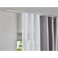 VORHANGSCHIENE - Weiß, Basics, Metall (250/7,8/0,7cm) - Homeware