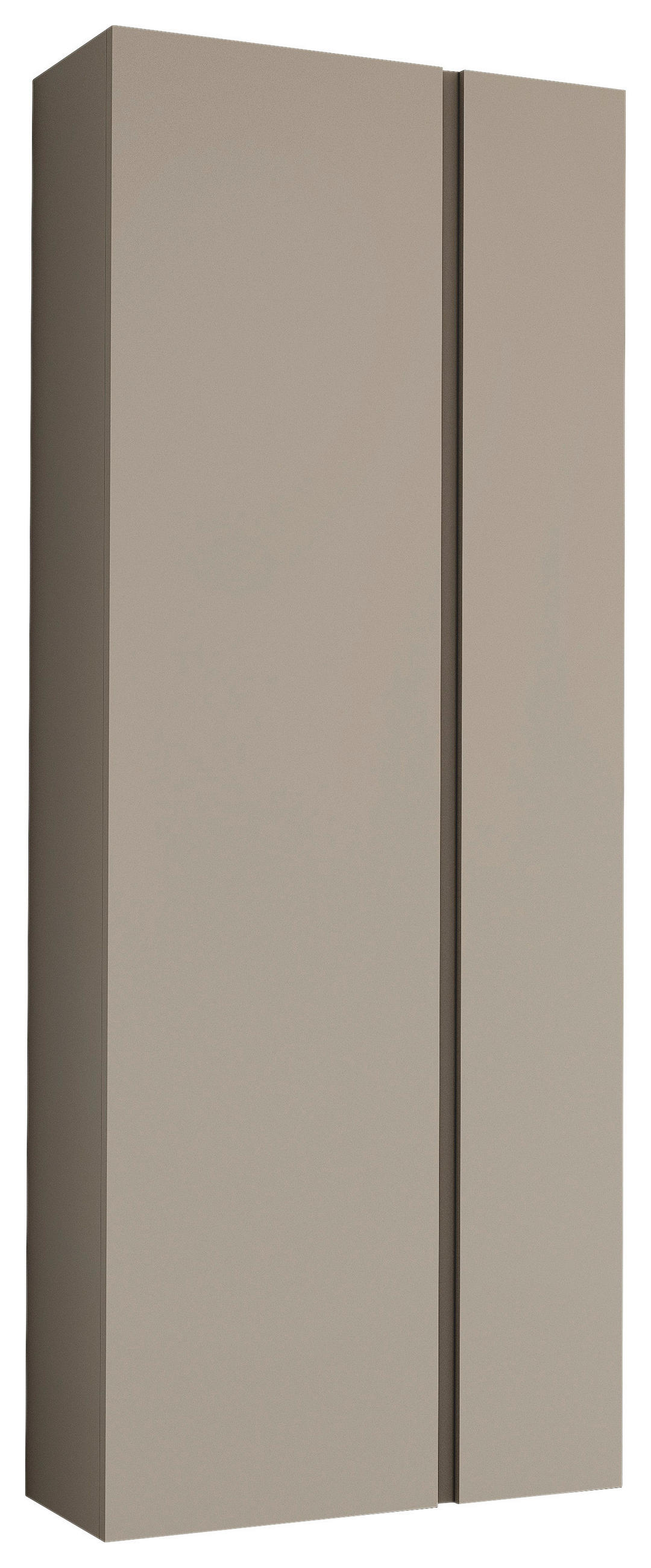 GARDEROBENSCHRANK Gardasee 60/165/33 cm  - Taupe, Design, Holzwerkstoff (60/165/33cm) - Moderano