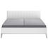 BETT in Weiß - Chromfarben/Weiß, Design, Holzwerkstoff/Metall (180/200cm) - Visionight BETT in Weiß - Chromfarben/Weiß, Design, Holzwerkstoff/Metall (180/200cm) - Visionight