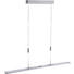 LED-HÄNGELEUCHTE - Alufarben, Design, Metall (100/7/160cm) LED-HÄNGELEUCHTE - Alufarben, Design, Metall (100/7/160cm)