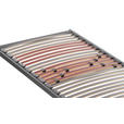 LATTENROST TOPFORM SPRINT S 80/210 cm Mittelzone verstellbar, Birke, Buche  - Dunkelgrau/Rot, Basics, Holz (80/210cm) - Novel