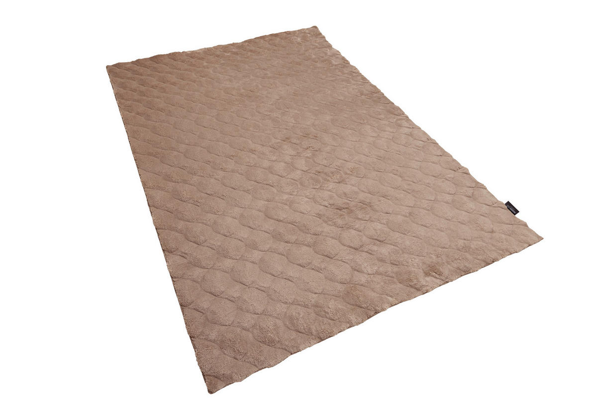 HOCHFLORTEPPICH 200/290 cm My Diamond Taupe  - Taupe, Design, Textil (200/290cm) - Obsession