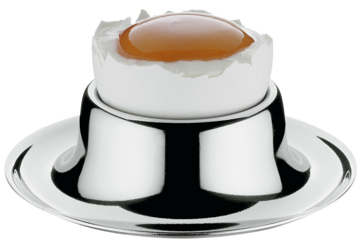 EIERBECHER Metall 6-teilig  - Edelstahlfarben, Basics, Metall (8,5cm) - WMF