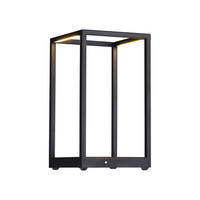 LED SVJETILJKA STOLNA Contura  - crna, Lifestyle, metal/plastika (15/15/26,6cm)