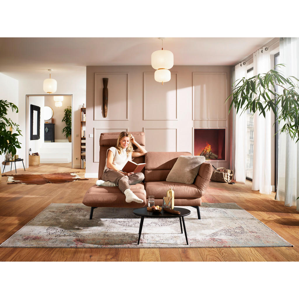 Thumbnail - Dieter Knoll 2-Sitzer-Sofa, Rost, Orange, Textil, 178-226x83-113x96-177 cm, Goldenes M, Dgm, Oeko-Tex® Standard 100, DGM...