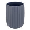 ZAHNPUTZBECHER  - Dunkelblau, Basics, Kunststoff (7,5/10/7,5cm) - Wenko