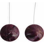 SCHLAUFENMAGNET 40 cm  - Braun, KONVENTIONELL, Kunststoff/Metall (40cm) - Homeware