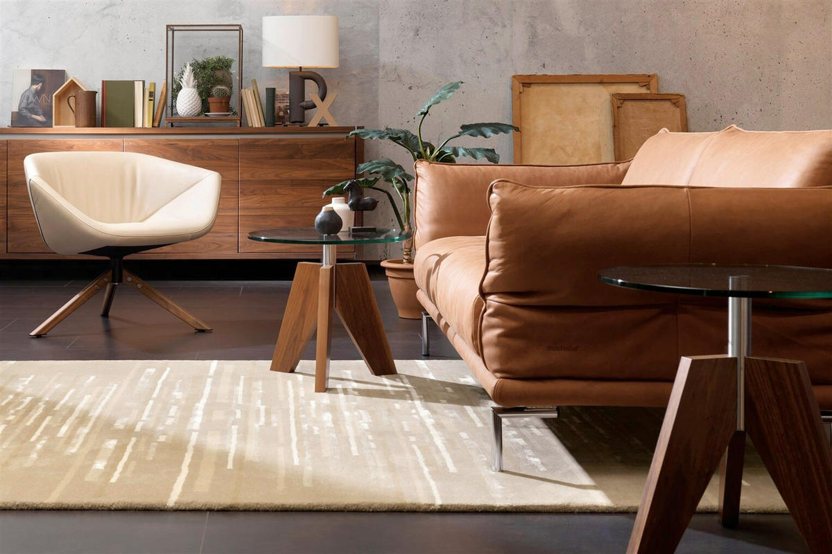 FLACHWEBETEPPICH  Wohnzimmer 170/240 cm Beige rechteckig  - Beige, Basics, Textil (170/240cm) - Kayoom
