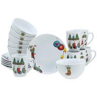 SNÍDAŇOVÁ SOUPRAVA, porcelán - Basics, keramika (33,5/33,5/33cm) - Creatable