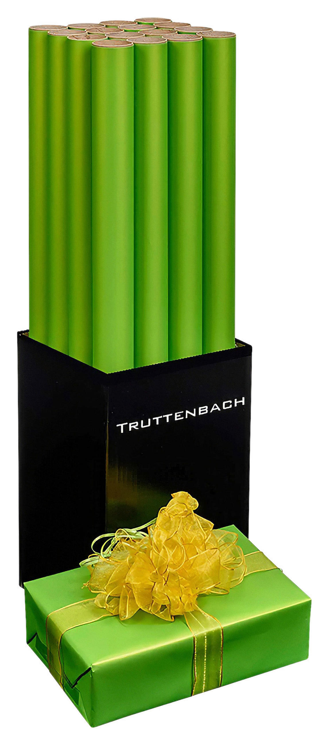 GESCHENKPAPIER  - Hellgrün, Basics, Papier (70/5/5cm)