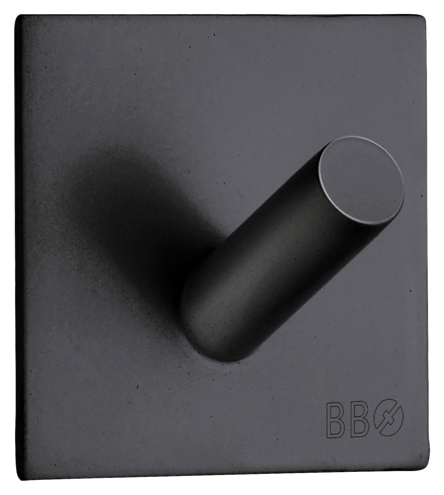 HAKEN Schwarz  - Schwarz, Metall (4,5/4,5/3cm)