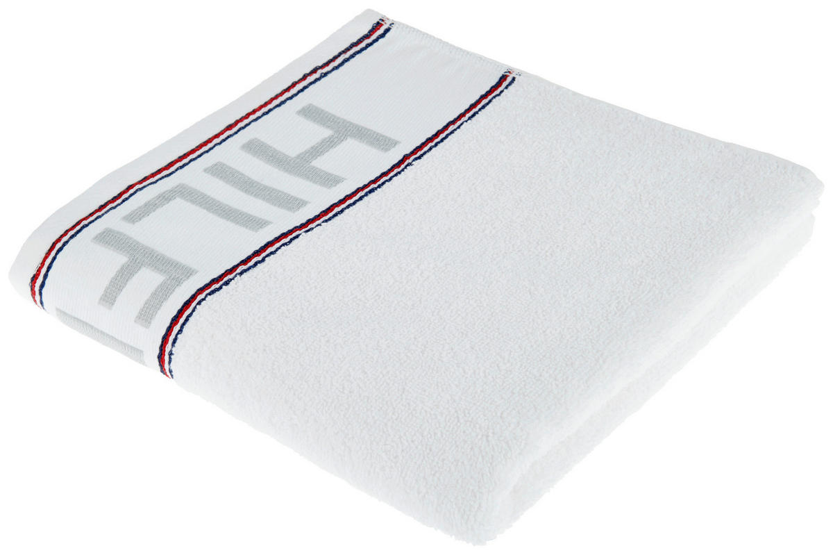 RUČNÍK, 50/100 cm, bílá - bílá, Basics, textil (50/100cm) - Tommy Hilfiger
