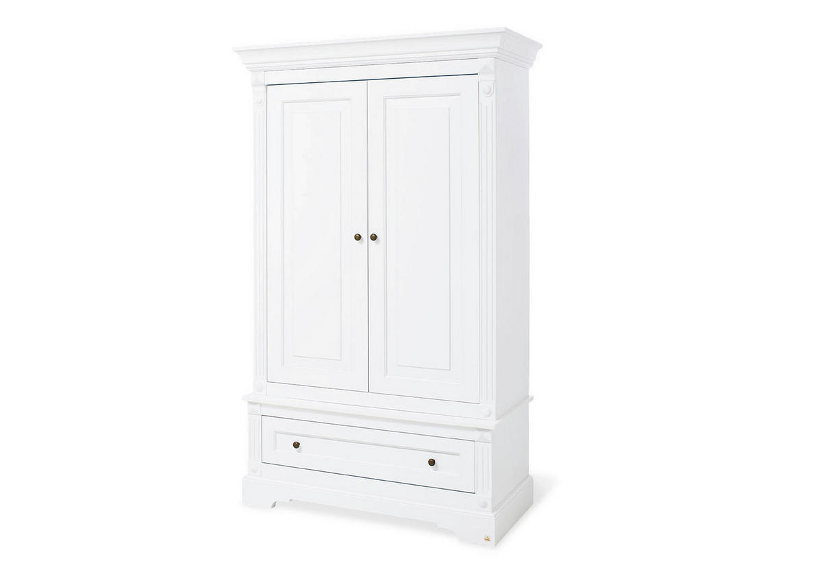 BABYZIMMER PINOLINO EMILIA  - Weiß, Trend, Holzwerkstoff - Pinolino