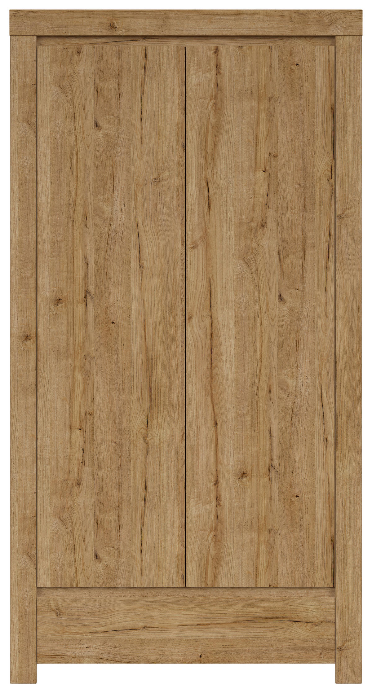 SKRIŇA S OTOČNÝMI DVERAMI, farba duba, 106/203,5/56,5 cm - farba duba, Modern, kompozitné drevo (106/203,5/56,5cm) - MID.YOU