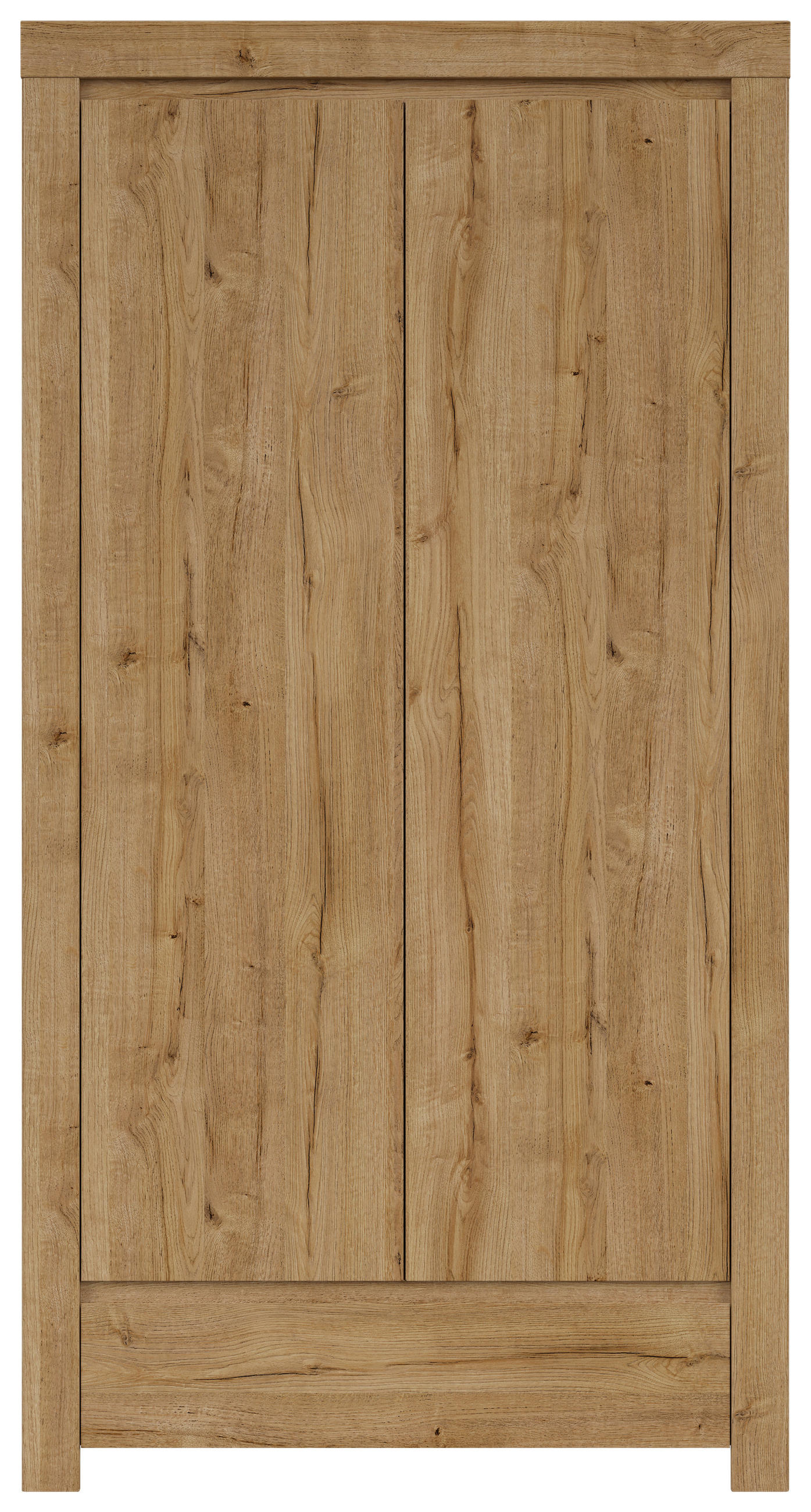 Thumbnail - Mid.you Drehtürenschrank, Eiche, Holzwerkstoff, 1 Fächer, 1 Schubladen, 106x203.5x56.5 cm, Schlafzimmer, Kleiderschränke...