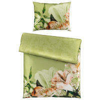 ÁGYNEMŰHUZAT-GARNITÚRA 140/200 cm  - zöld, Konventionell, textil (140/200cm) - Esposa