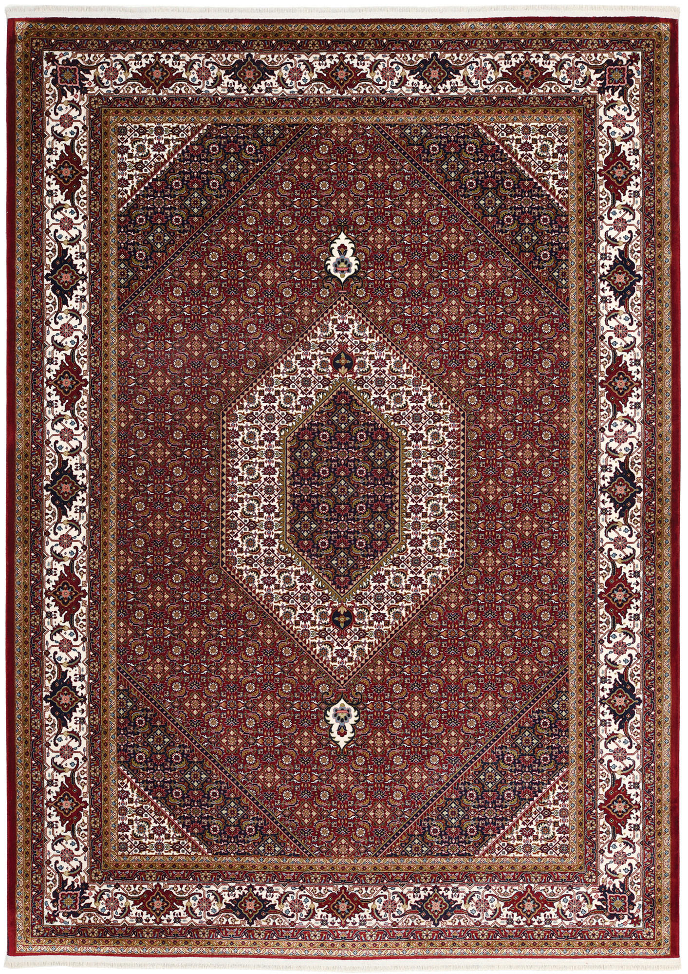 Novel Webteppich Mithras Bidjar Rot 240x300 cm