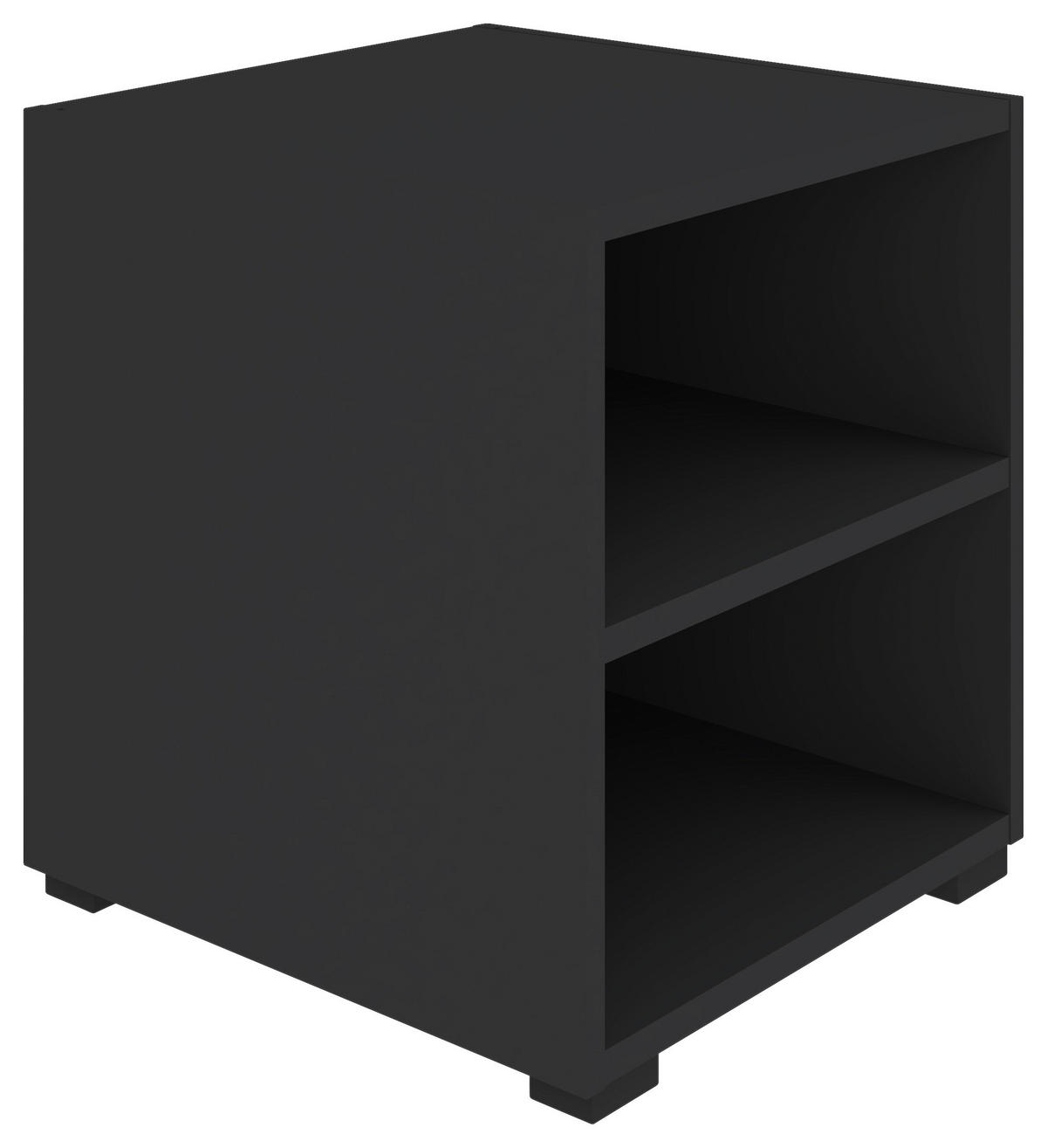 REGAL Anthrazit  - Anthrazit/Schwarz, KONVENTIONELL, Holzwerkstoff/Kunststoff (46/45/40cm) - Hom`in
