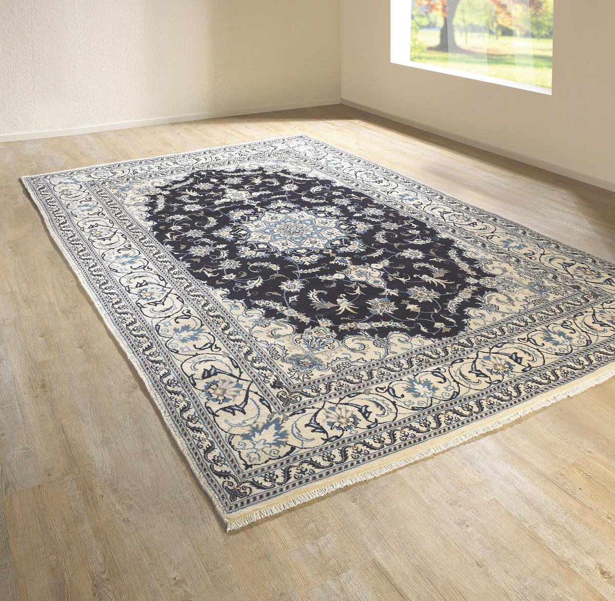 ORIENTÁLNÍ KOBEREC, 90/140 cm modrá - modrá, Lifestyle, textil (90/140cm) - Cazaris