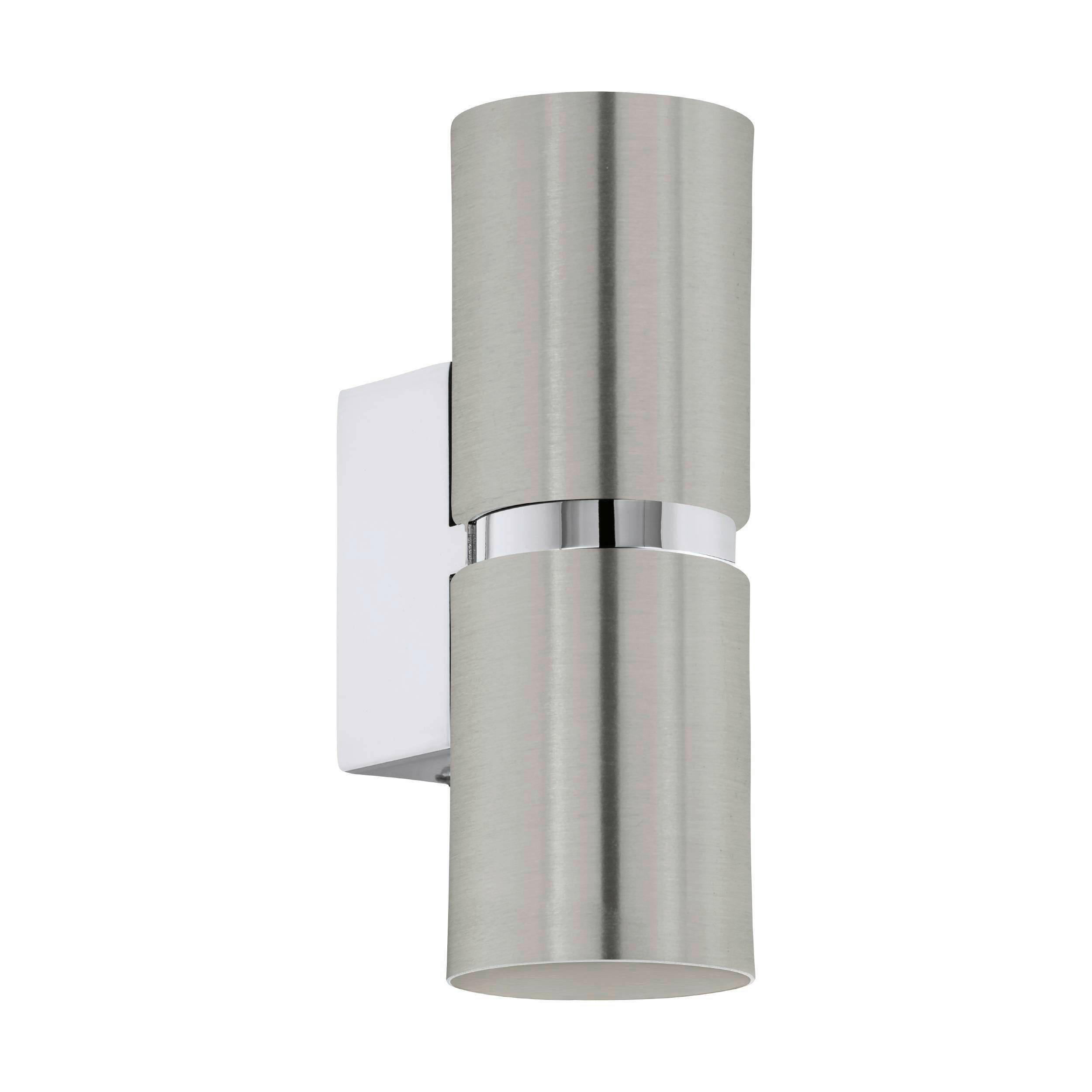 WANDLEUCHTE Passa 6/17 cm   - Chromfarben, Basics, Metall (6/17cm) - Eglo