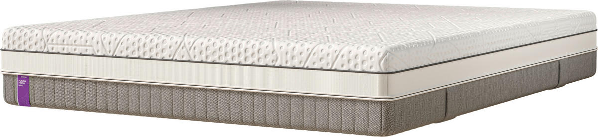 TASCHENFEDERKERNMATRATZE 180/200 cm, Höhe ca.: 27 cm, H3 = fest, 7-Zonen - Basics, Textil (180/200cm) - Emma
