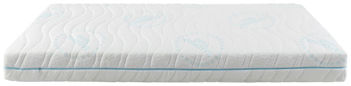 SALTEA CU ARCURI ÎMPACHETATE 140/200 cm  - alb, Basics, textil (140/200cm) - Sleeptex