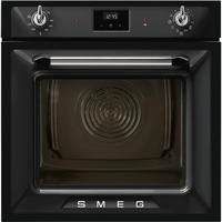 EINBAUBACKOFEN SOP6900TN  - Schwarz, Basics, Metall (59,7/59,2/54,8cm) - SMEG