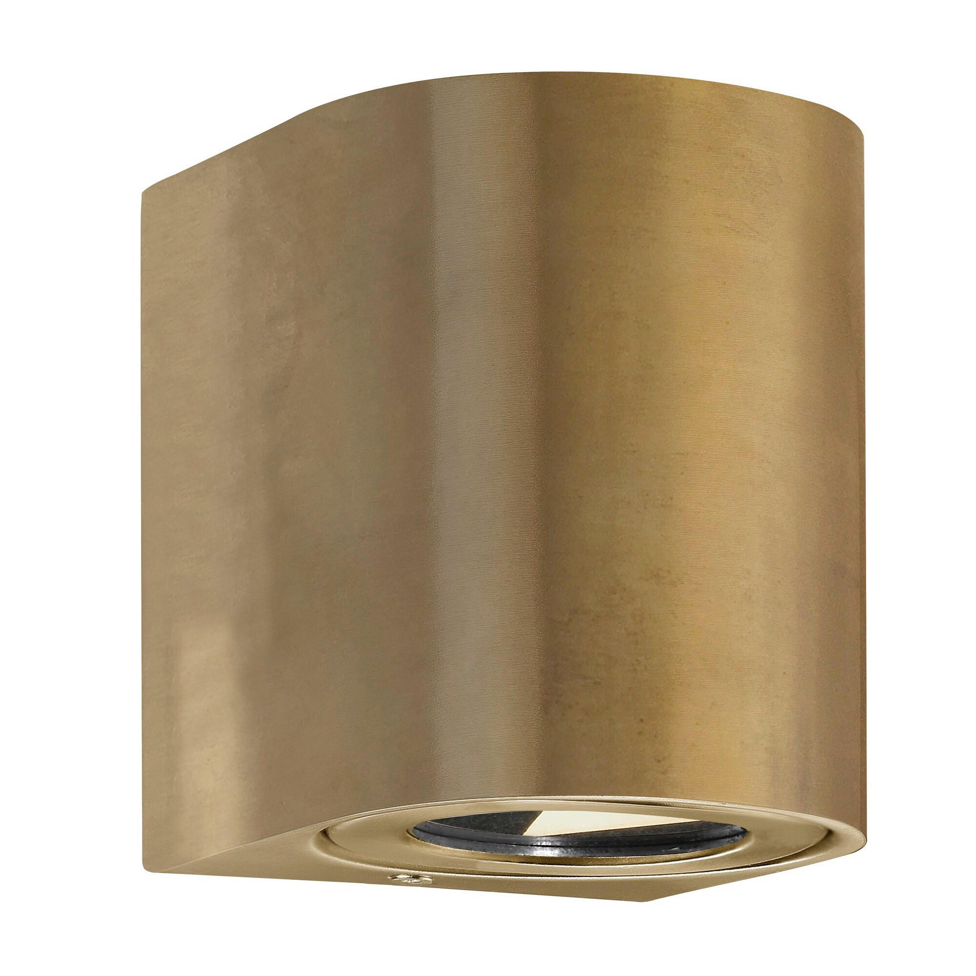 AUßENWANDLEUCHTE 8,7/10,6/10 cm   - Messingfarben, Basics, Metall (8,7/10,6/10cm) - Nordlux