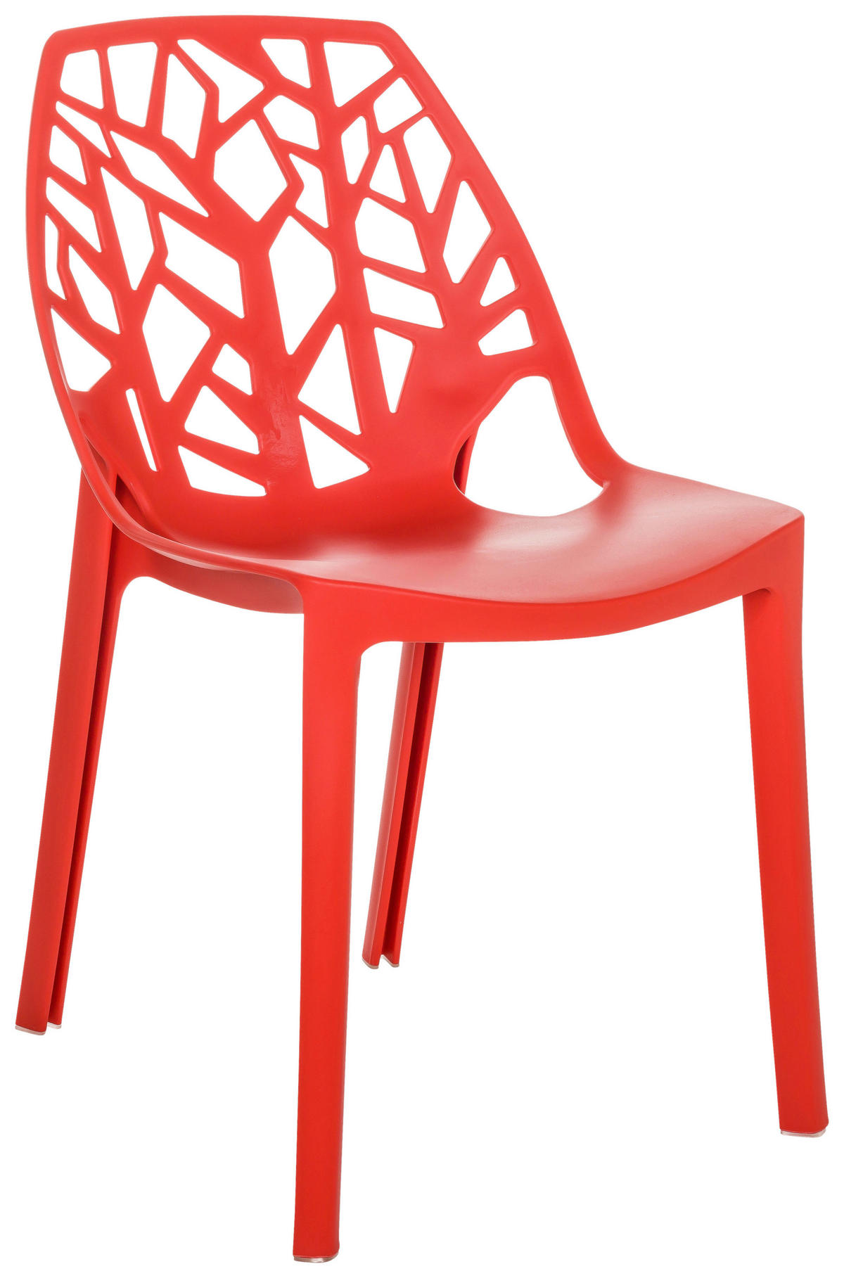 STOL  - röd, Basics, plast (47/80/56cm) - MID.YOU