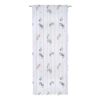 KINDERVORHANG transparent  140/245 cm  - Blau/Beige, KONVENTIONELL, Textil (140/245cm) - Ben'n'jen