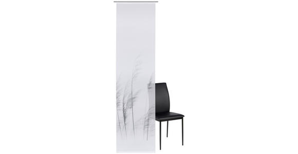 FLÄCHENVORHANG in Grau - Grau, Design, Textil (60/255cm) - Novel