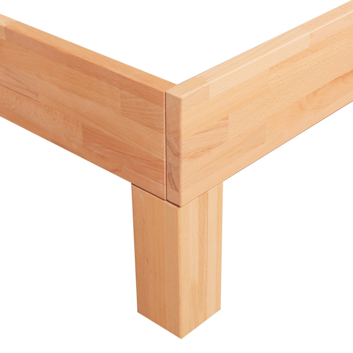 RODINNÁ POSTEĽ, 270/200 cm, jadrový buk - jadrový buk, Natur, drevo (270/200cm) - MID.YOU
