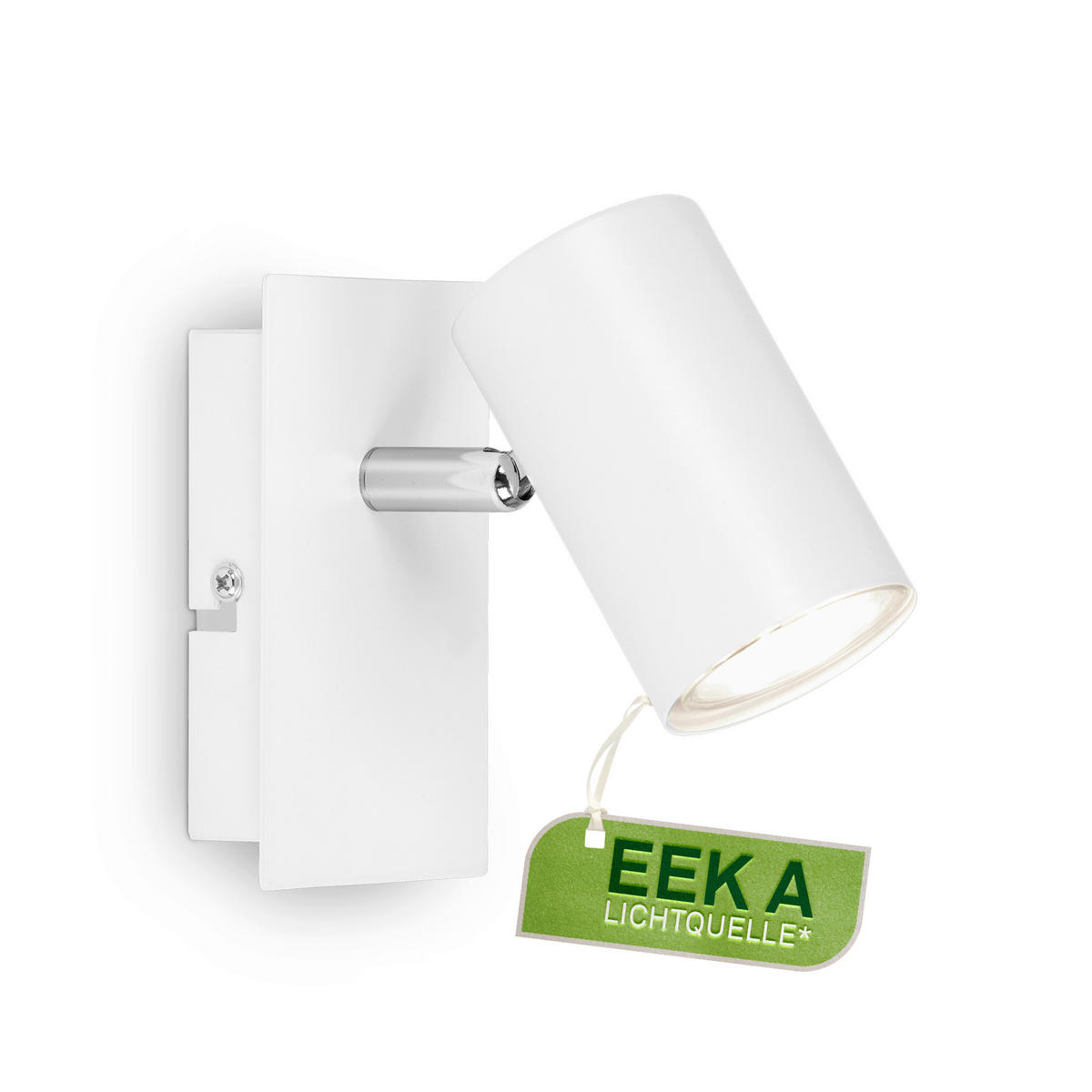 LED-SPOTKOPF Isil A 12/8/12,5 cm  - Weiß, Basics, Metall (12/8/12,5cm) - Briloner