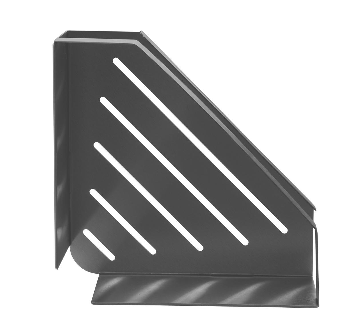 DUSCHABLAGE Metall  - Grau, KONVENTIONELL, Metall (28,5/8/18cm) - Schöner Wohnen