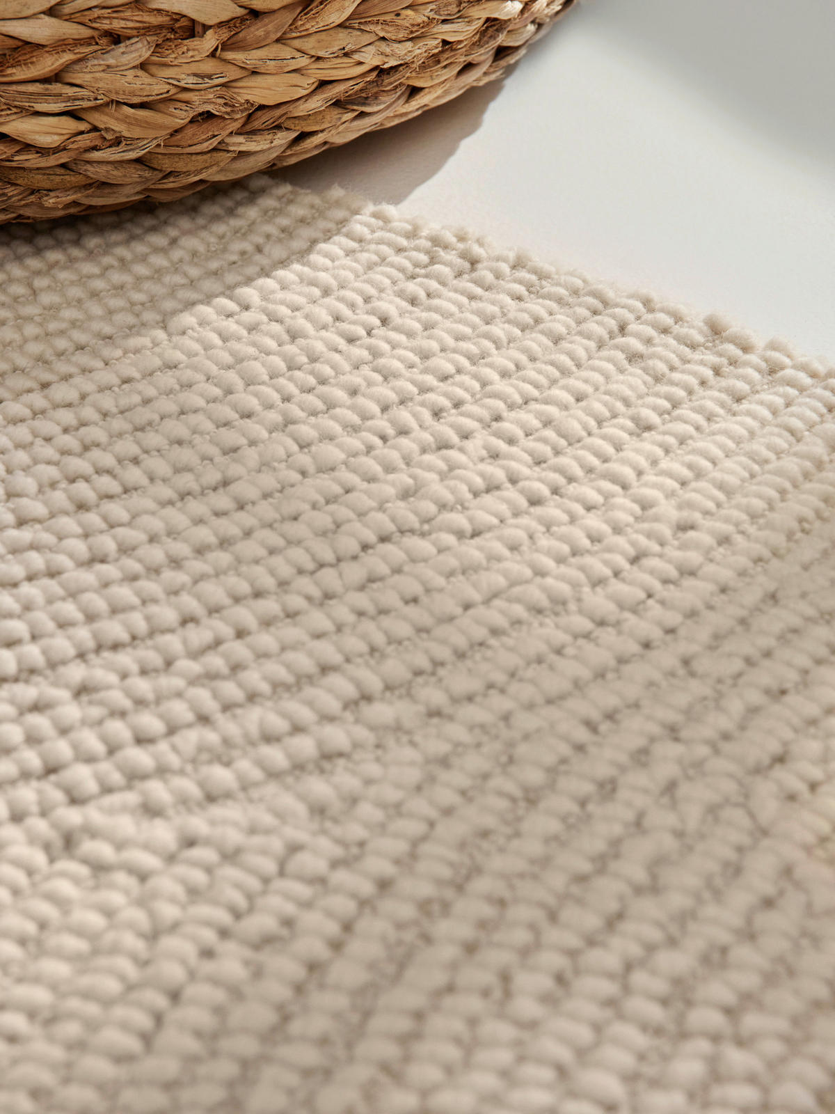 WOLLTEPPICH 120 cm Eleni Creme  - Creme, Basics, Textil (120cm) - Hanse Home