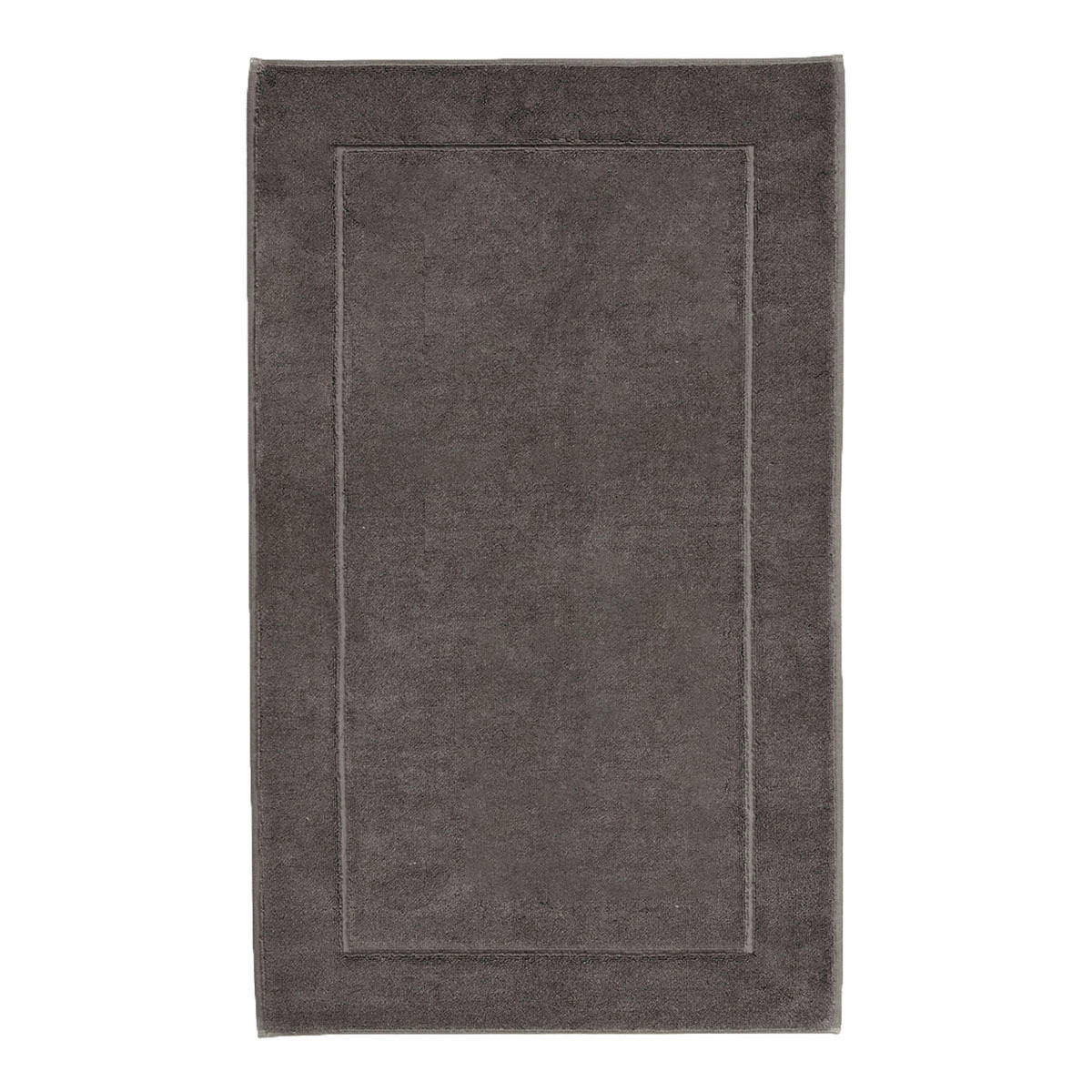 BADEMATTE Dunkelgrau 70/120 cm  - Dunkelgrau, Basics, Kunststoff/Textil (70/120cm) - Aquanova