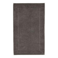 BADEMATTE Dunkelgrau 70/120 cm  - Dunkelgrau, Basics, Kunststoff/Textil (70/120cm) - Aquanova