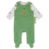 BABYBEKLEIDUNGSSET Didi & Dany 2-teilig  - Salbeigrün/Weiß, Basics, Textil (62/68null) - Patinio