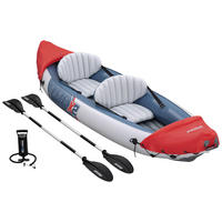 KAJAK 65052 VENTURA KAYAK  - Rot/Grau, KONVENTIONELL, Kunststoff/Metall (132/100cm) - Bestway