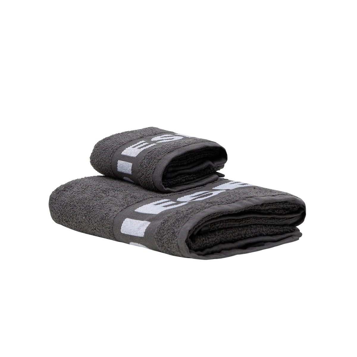 SADA RUČNÍKŮ A OSUŠEK, šedá - šedá, Basics, textil - Diesel