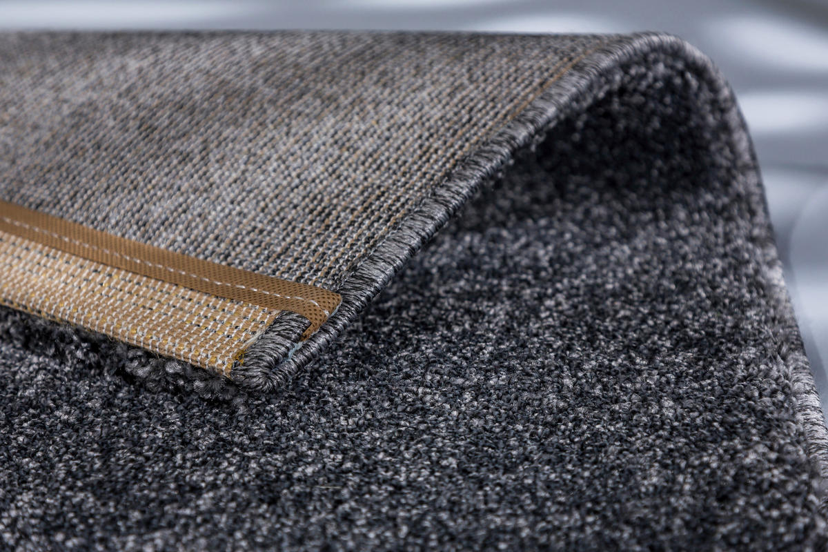 HOCHFLORTEPPICH 67/130 cm Pure Anthrazit  - Anthrazit, Basics, Textil (67/130cm) - Schöner Wohnen